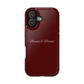 Beauty & Brains iPhone Case