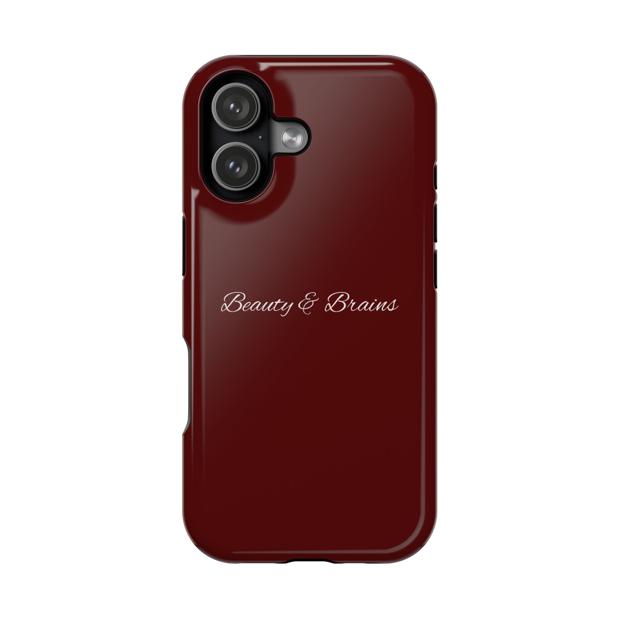 Beauty & Brains iPhone Case