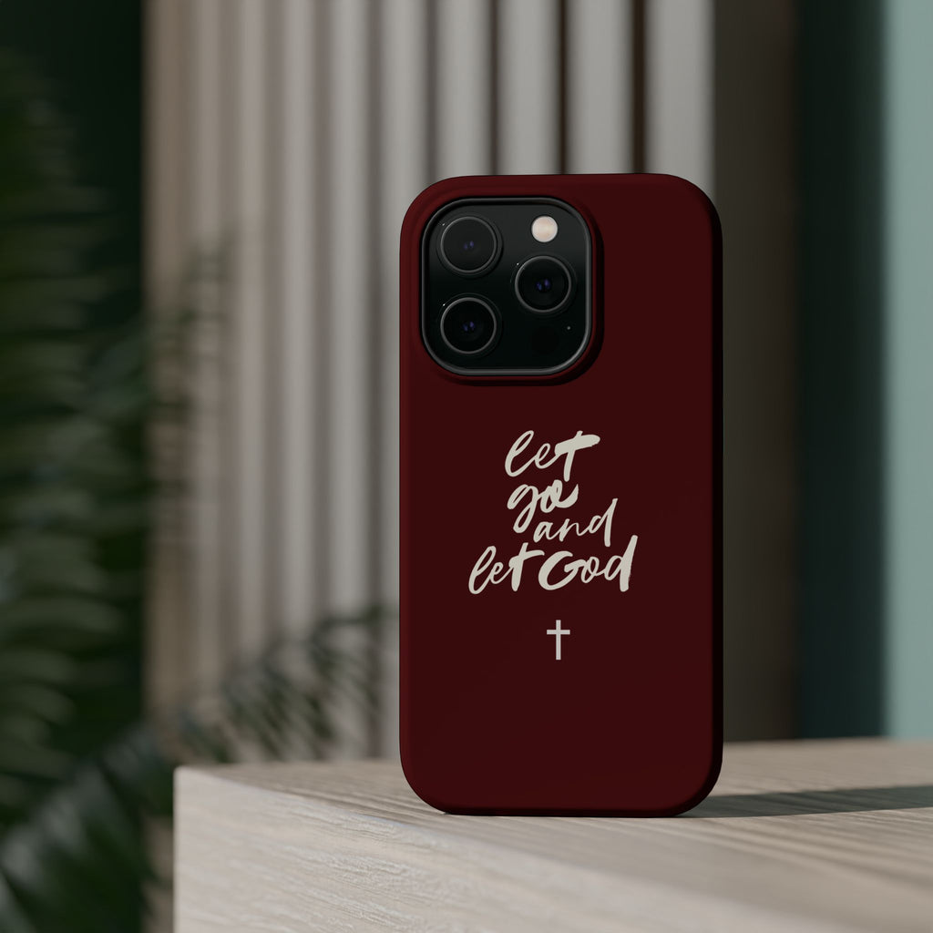 Let God and Let God Burgundy Case