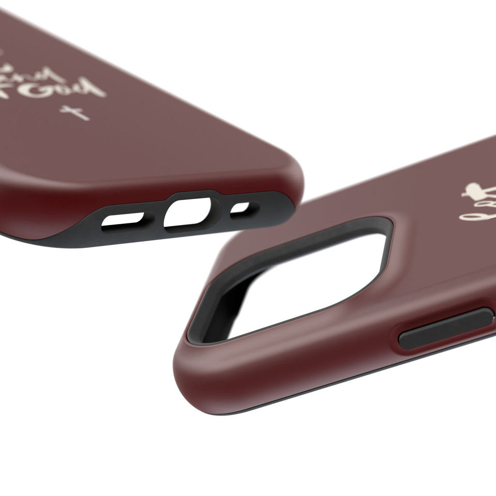 Let God and Let God Burgundy Case