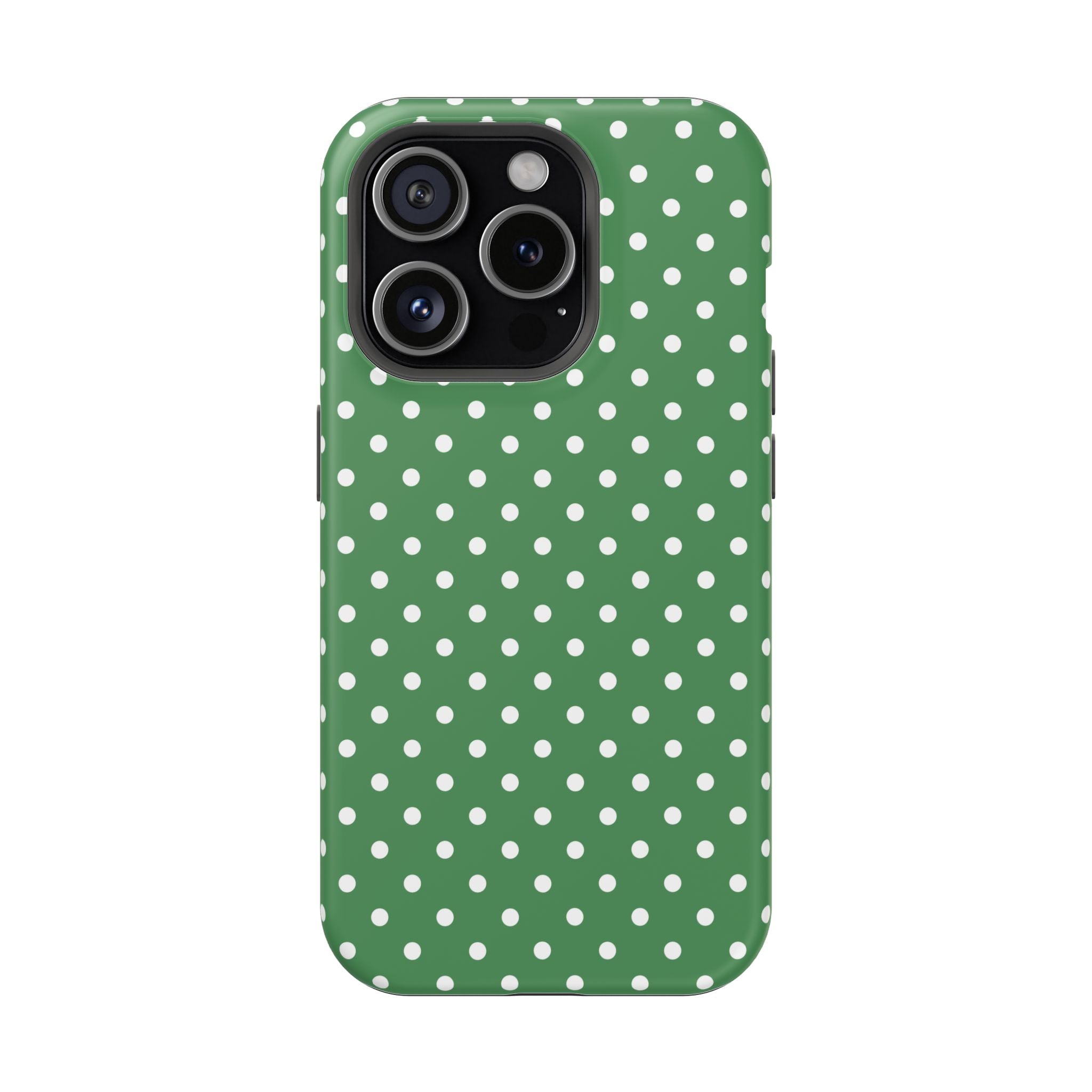 Green Polka Dot iPhone Case