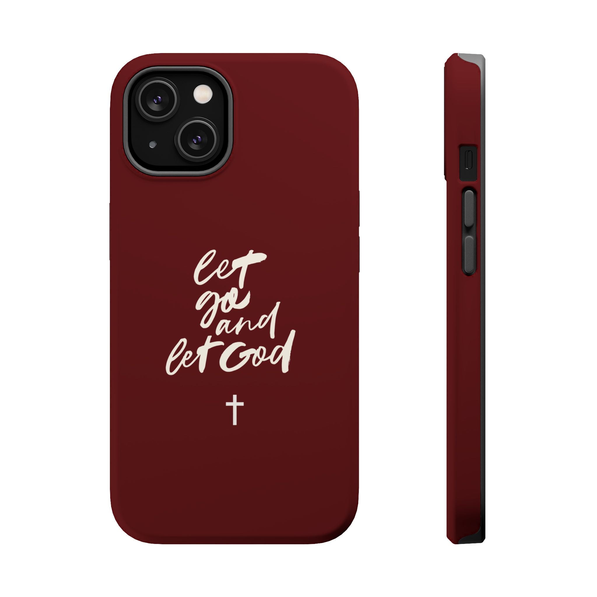Let God and Let God Burgundy Case