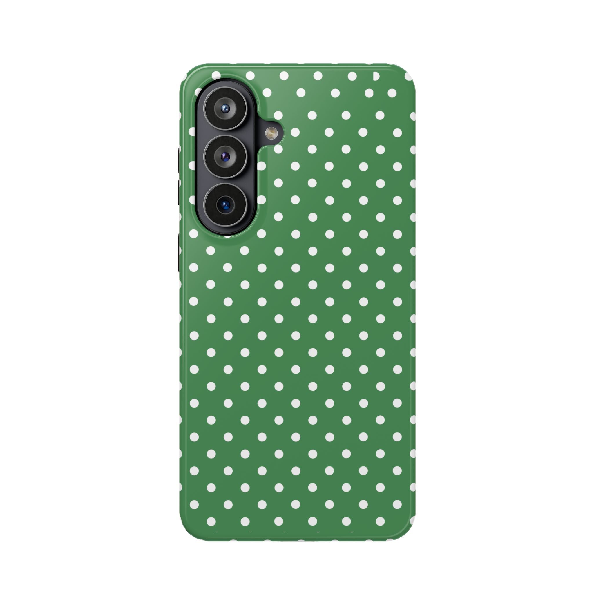 Green Polka Dot iPhone Case
