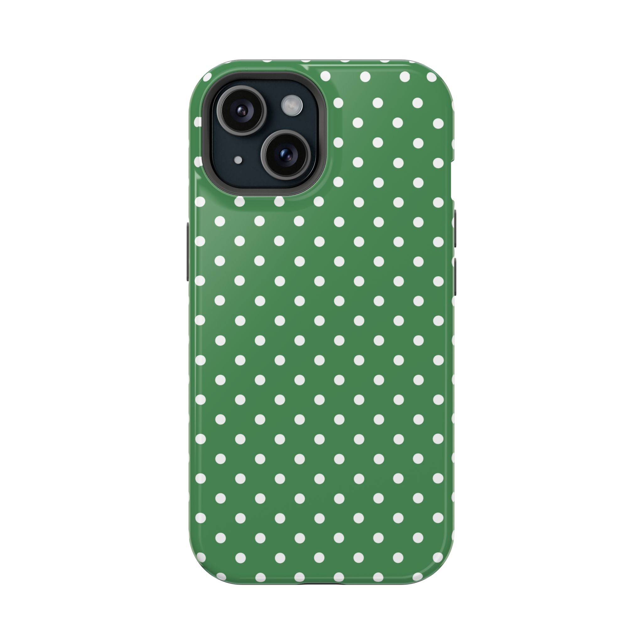 Green Polka Dot iPhone Case