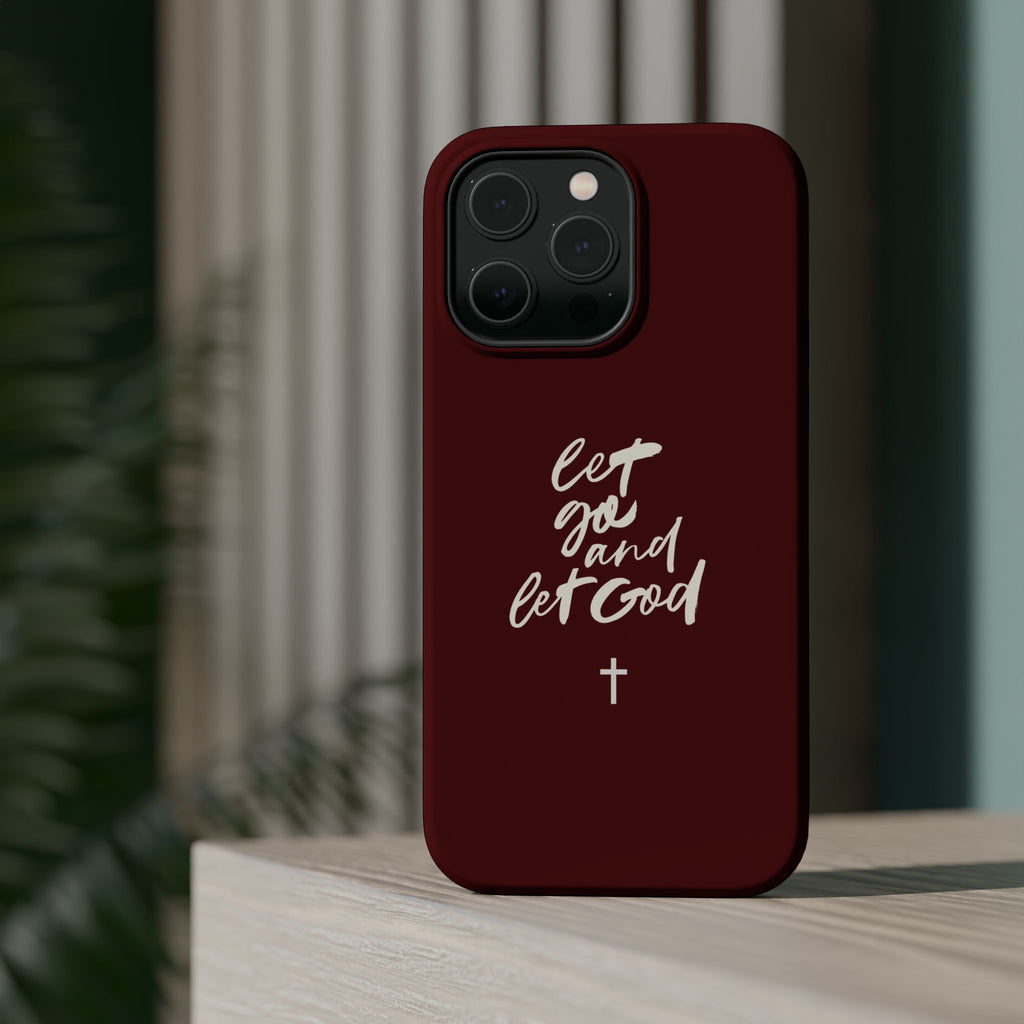 Let God and Let God Burgundy Case