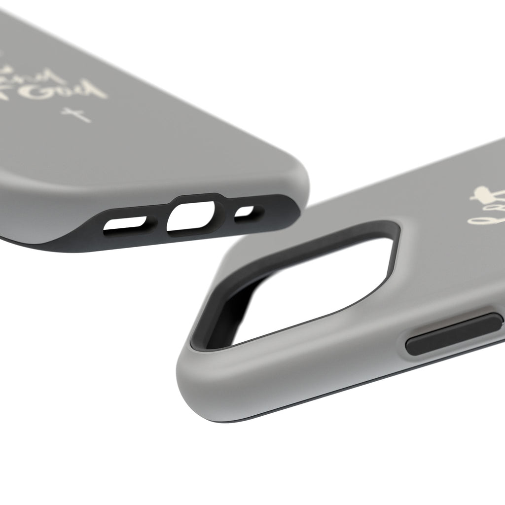 Let Go and Let God Grey iPhone Case