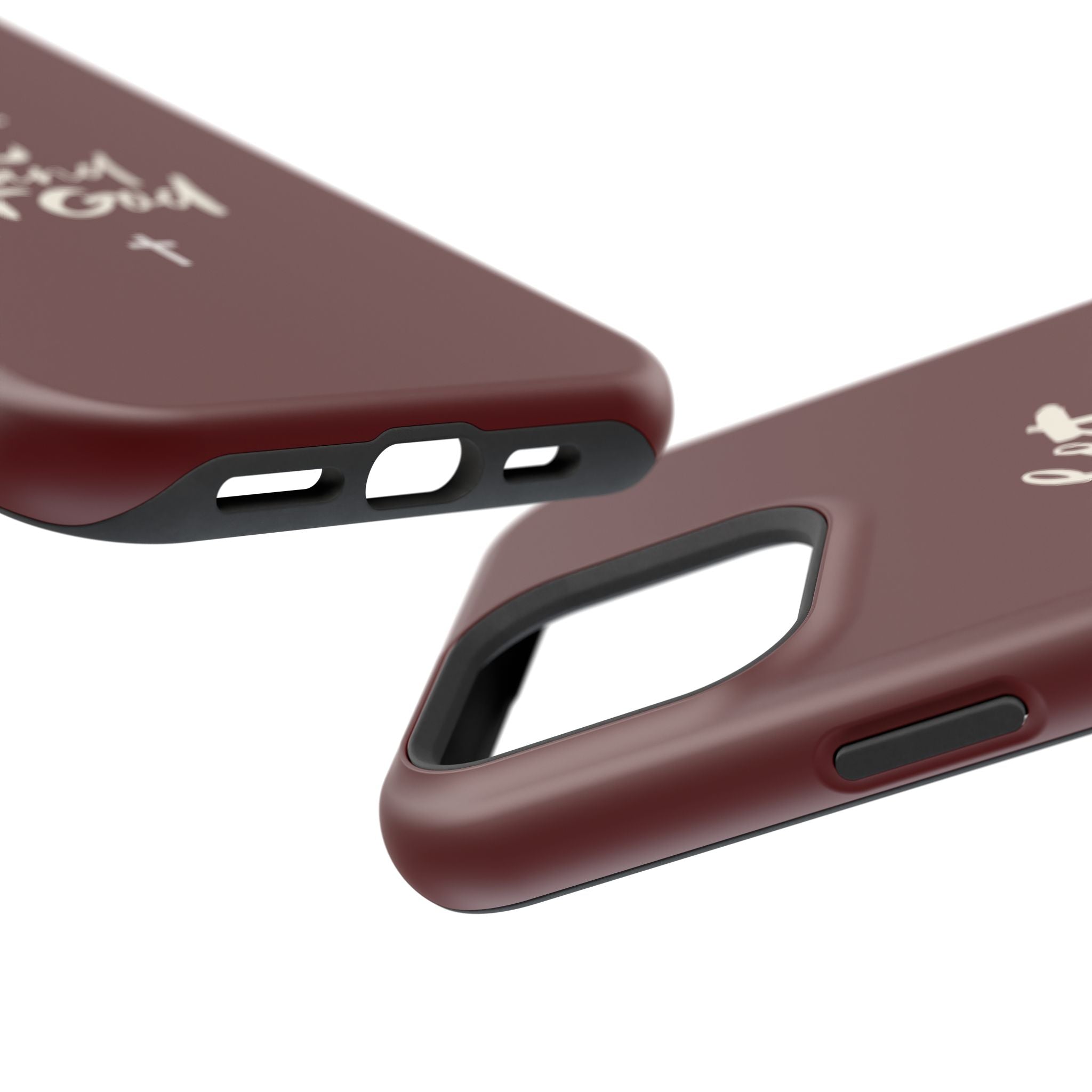 Let God and Let God Burgundy Case