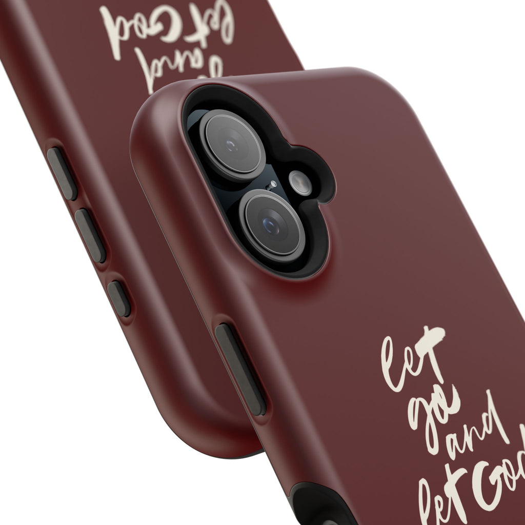 Let God and Let God Burgundy Case
