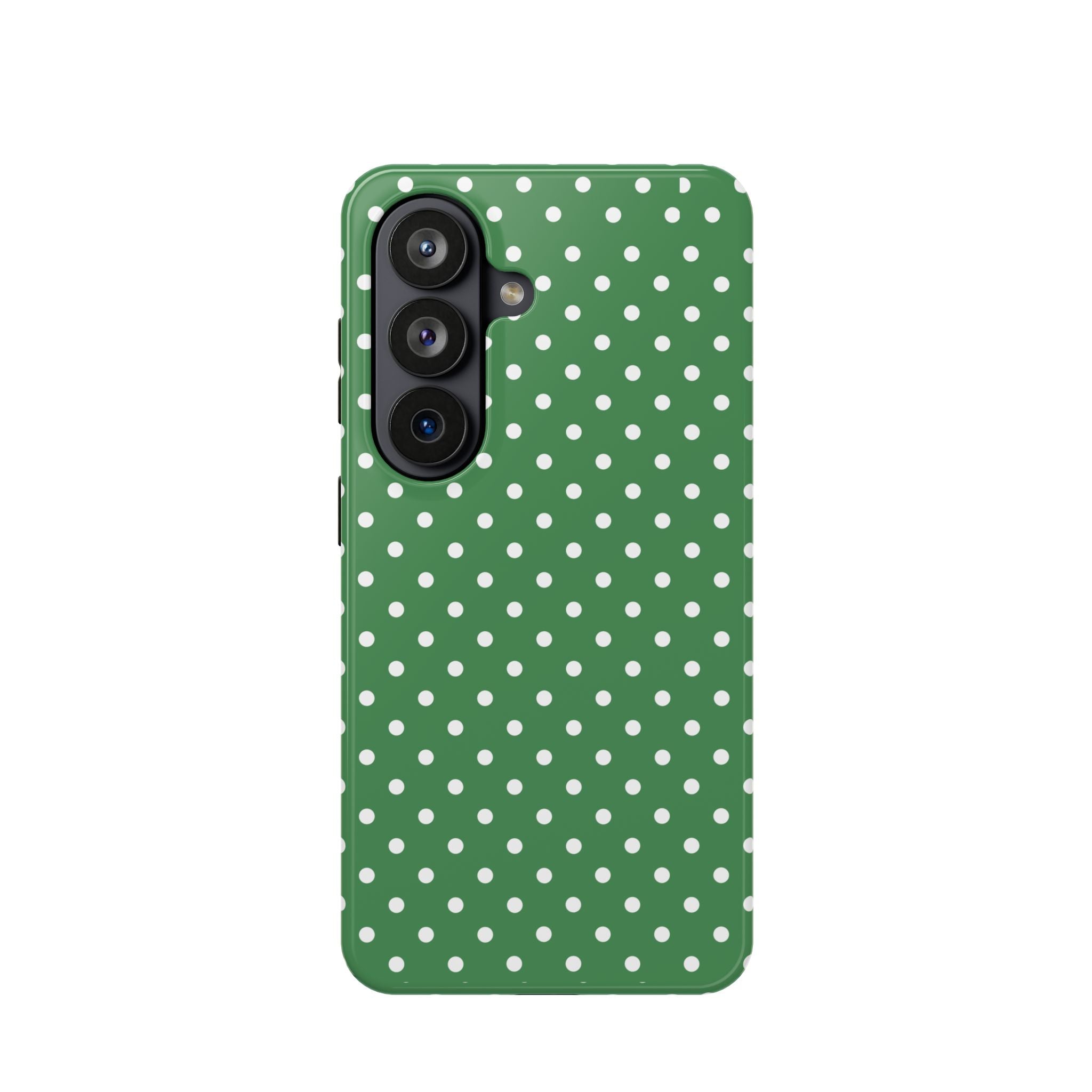 Green Polka Dot iPhone Case