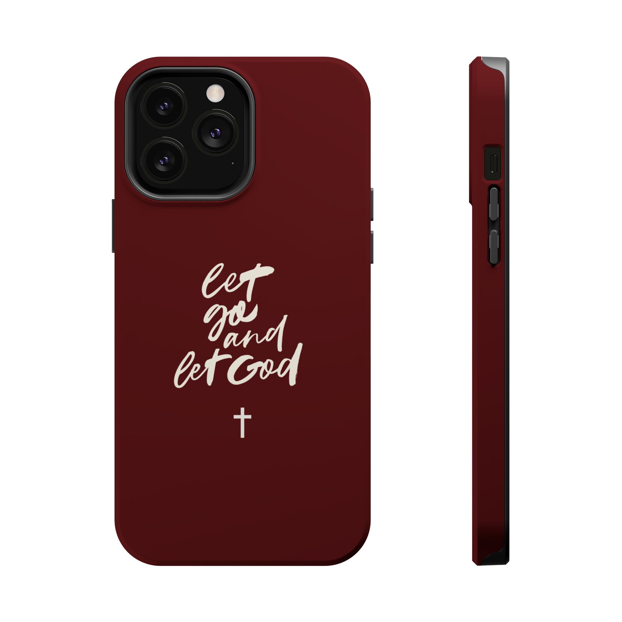 Let God and Let God Burgundy Case