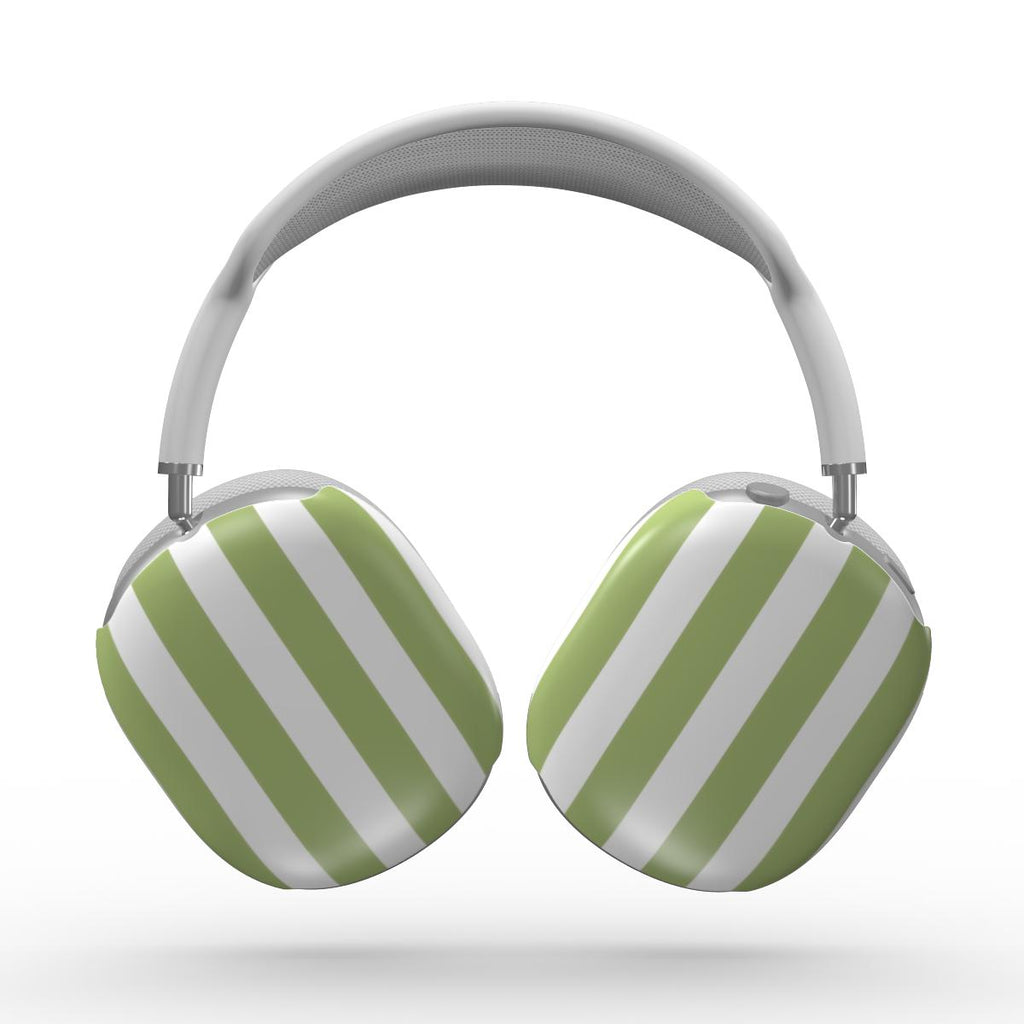 Olive Stripes AirPods Max Case