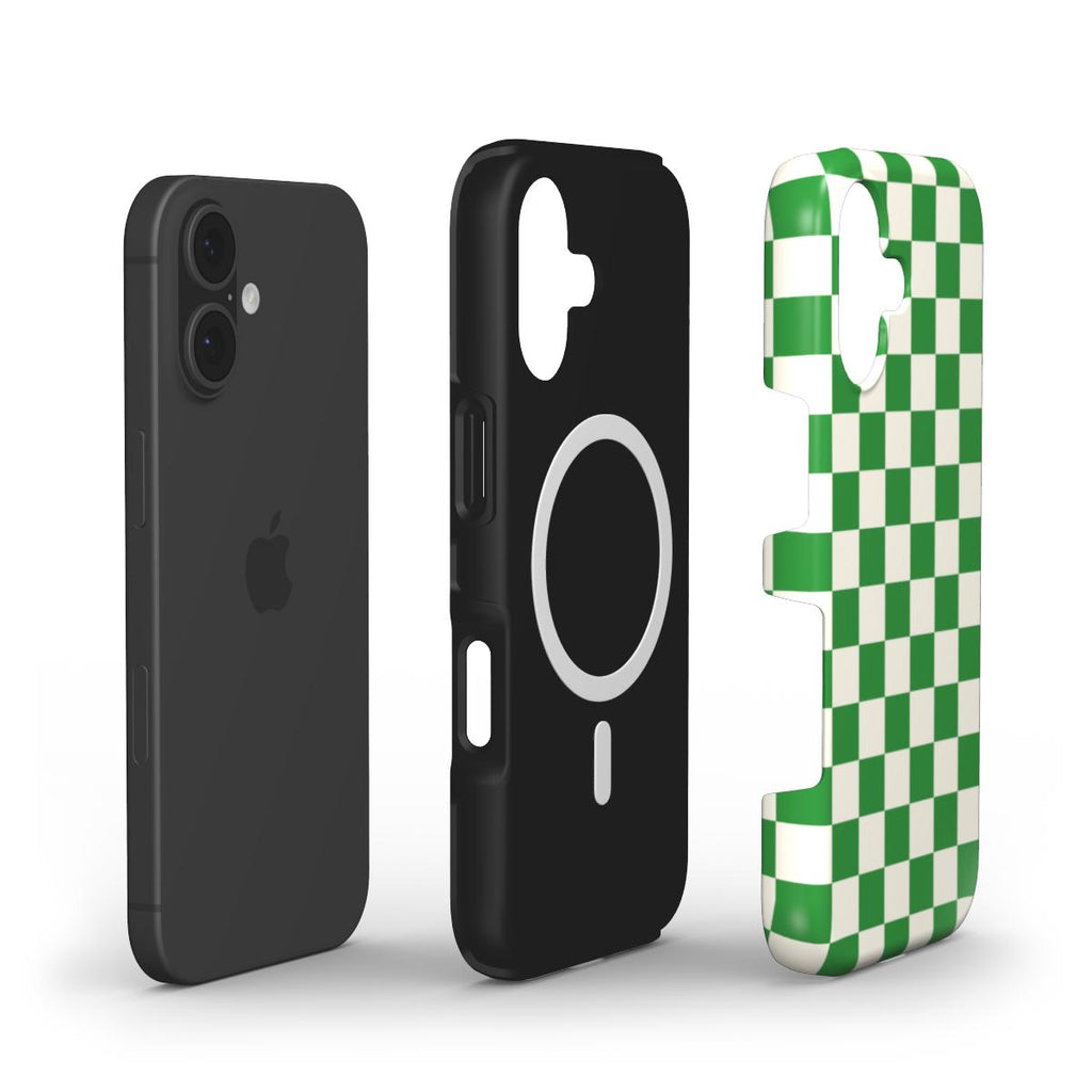 Matcha Check iPhone Case