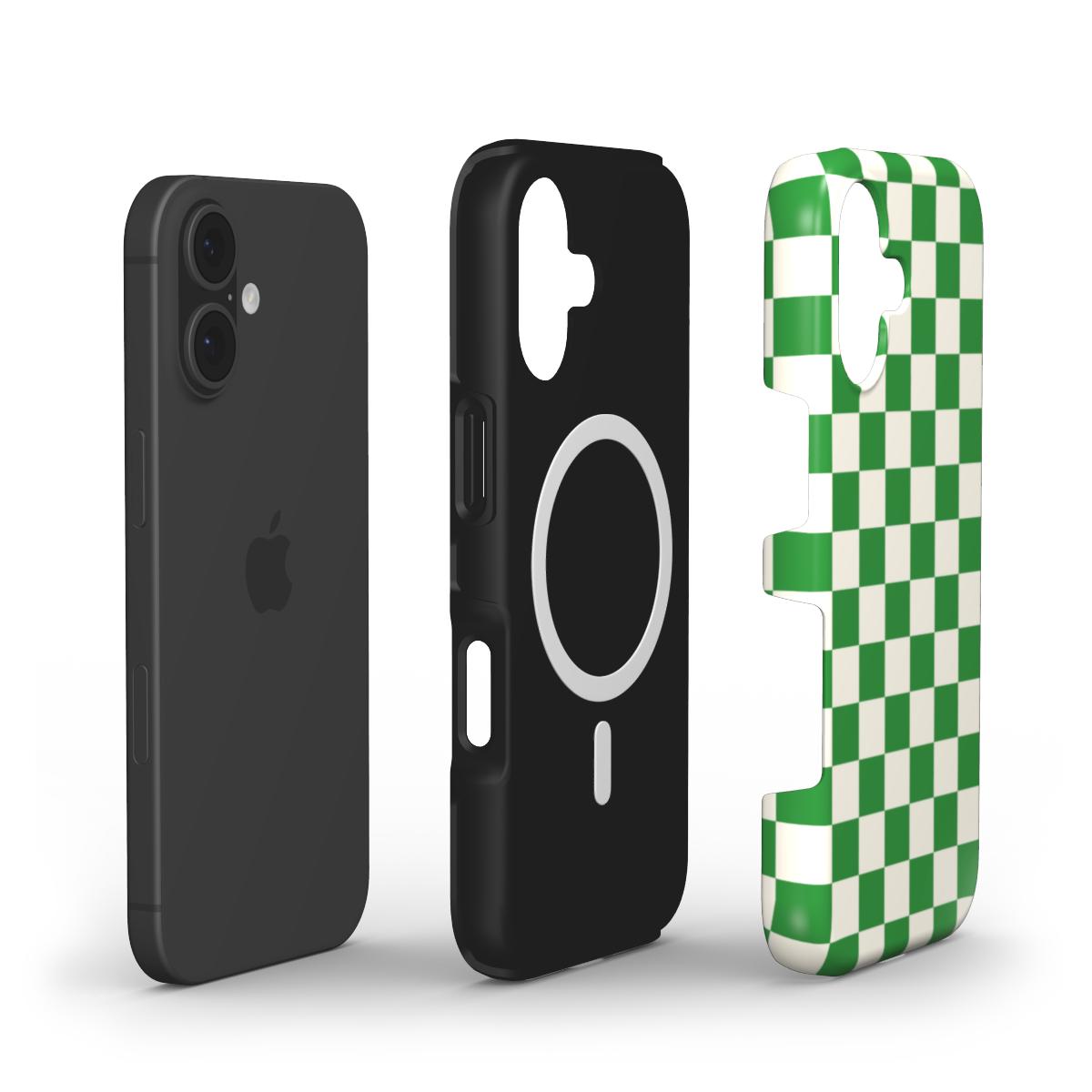 Matcha Check iPhone Case