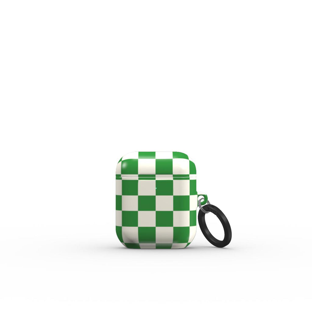 Matcha Check AirPods Case