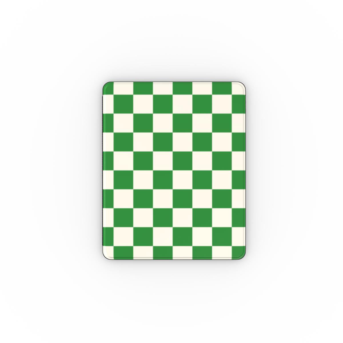 Matcha Check iPad Case