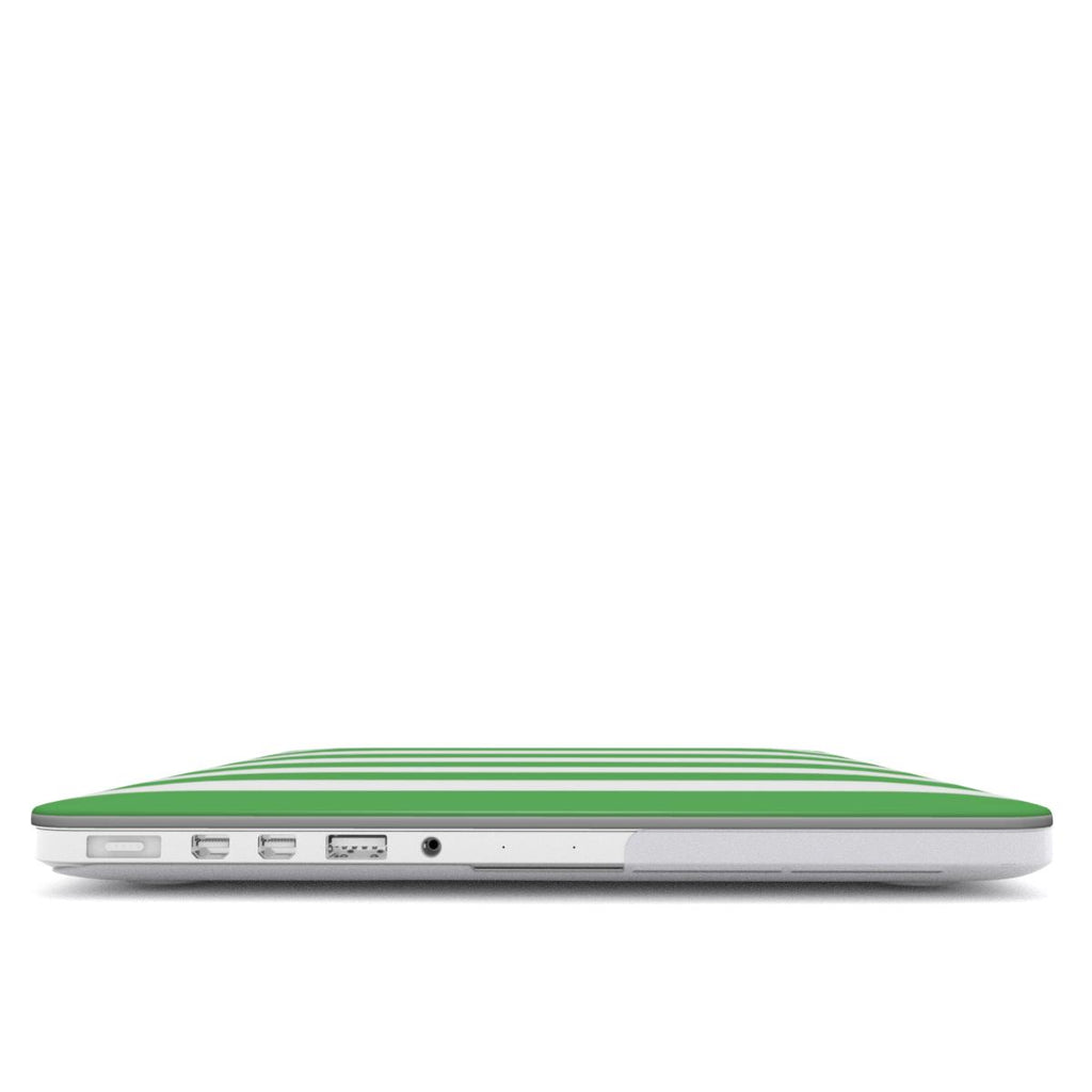 Matcha Stripe Macbook Case