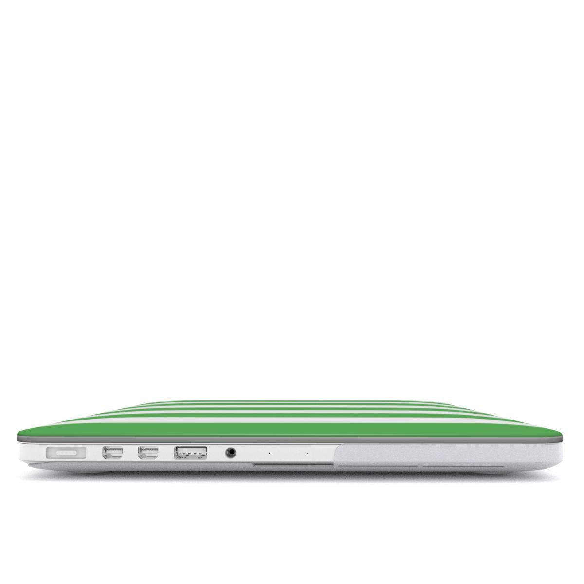 Matcha Stripe Macbook Case