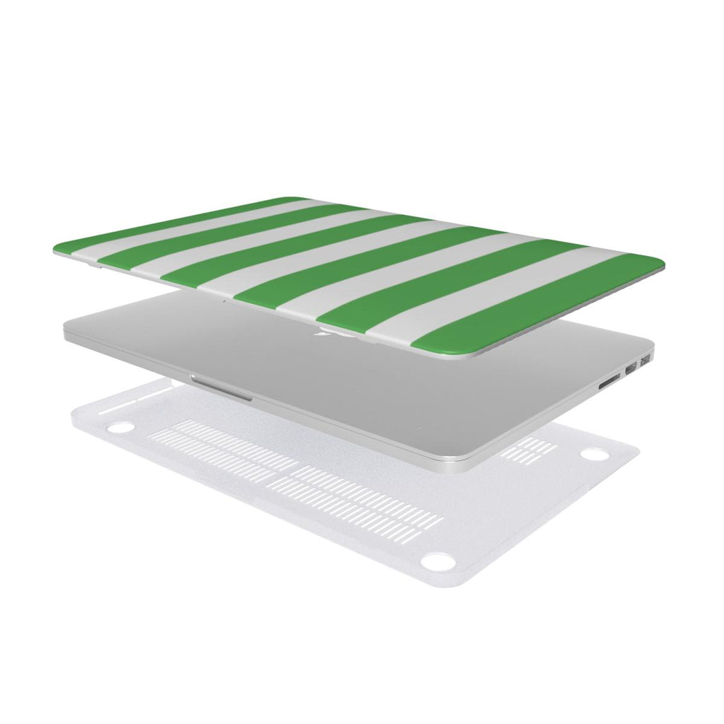 Matcha Stripe Macbook Case