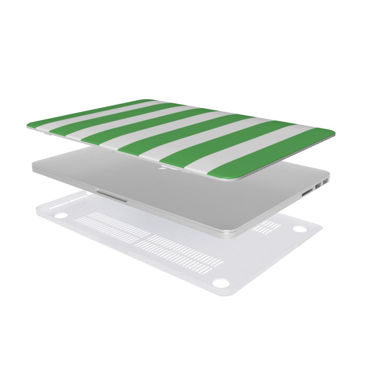 Matcha Stripe Macbook Case