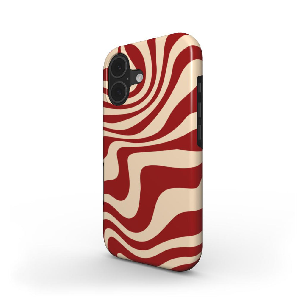 Cherry Cream Swirl iPhone Case