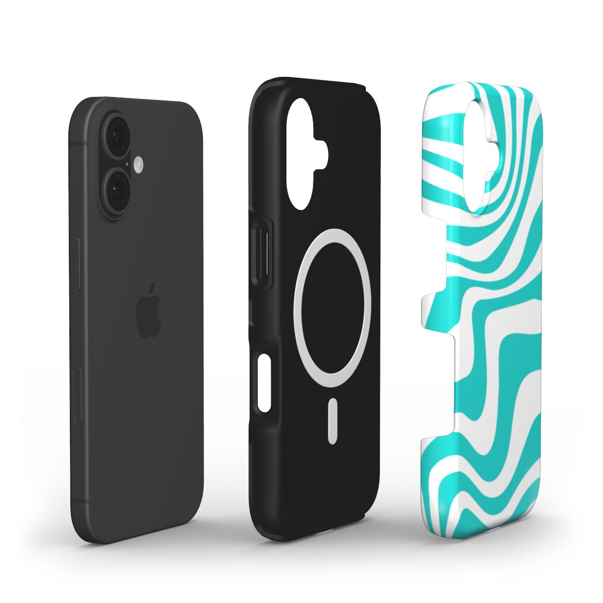 Aqua Wave iPhone Case