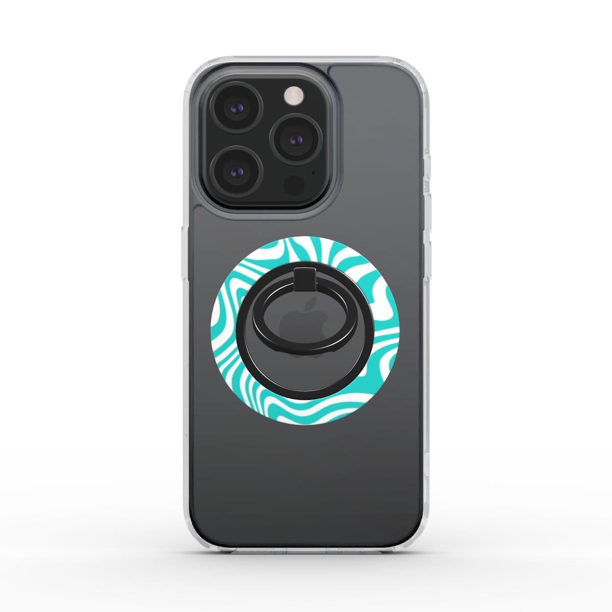 Electric Teal Ring Holder