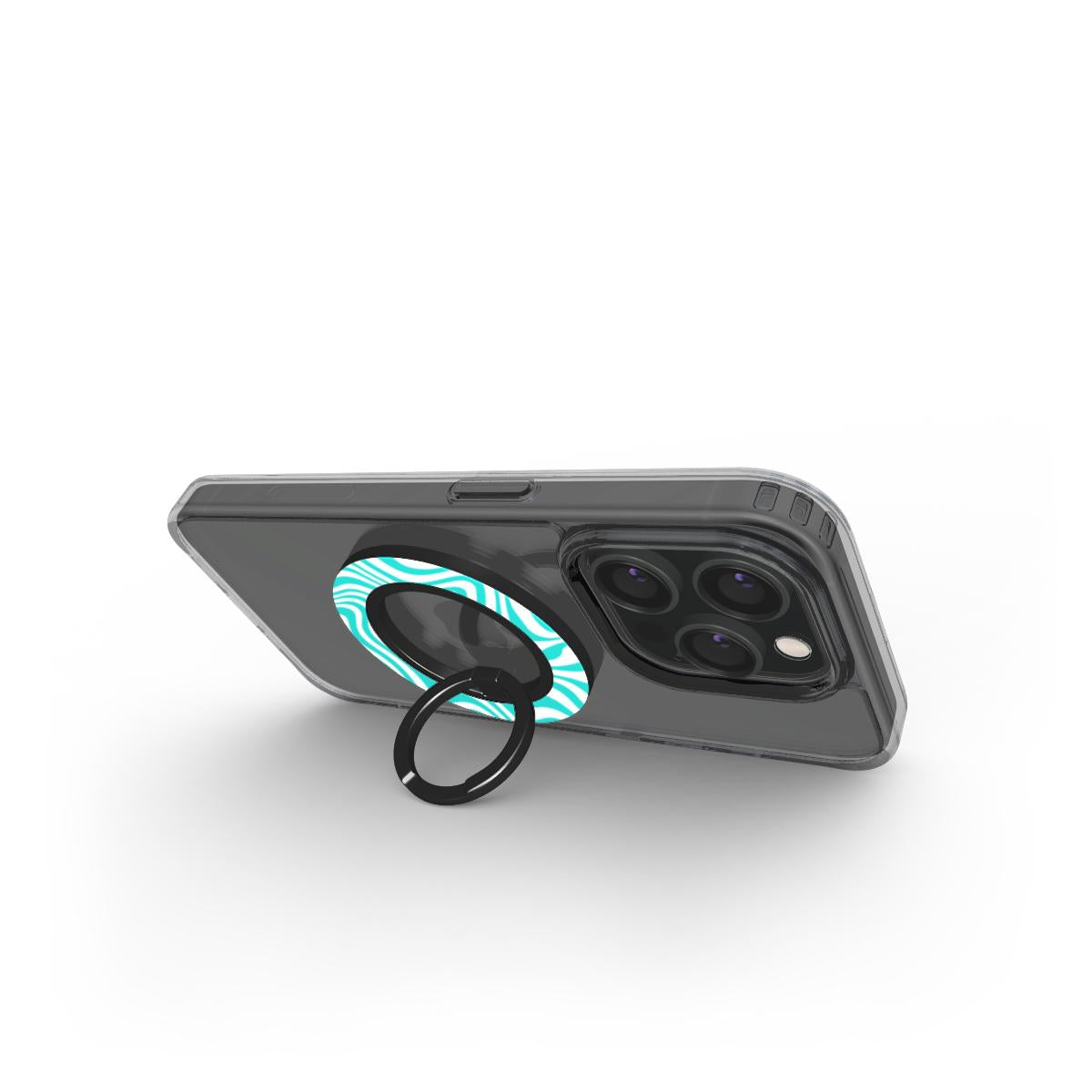 Electric Teal Ring Holder