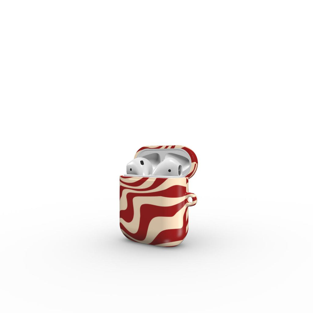 Cherry Cream Swirls AirPod Case