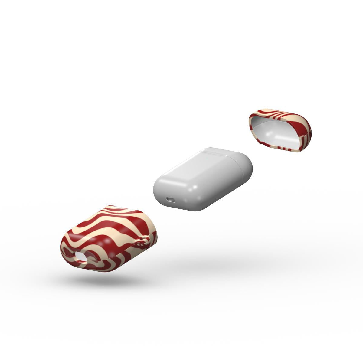 Cherry Cream Swirls AirPod Case