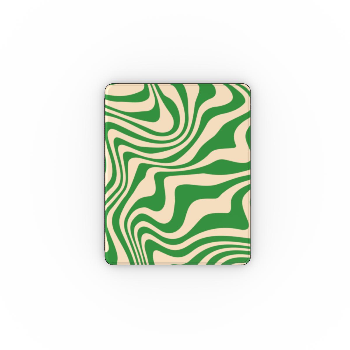 Matcha Cream Swirl iPad Case