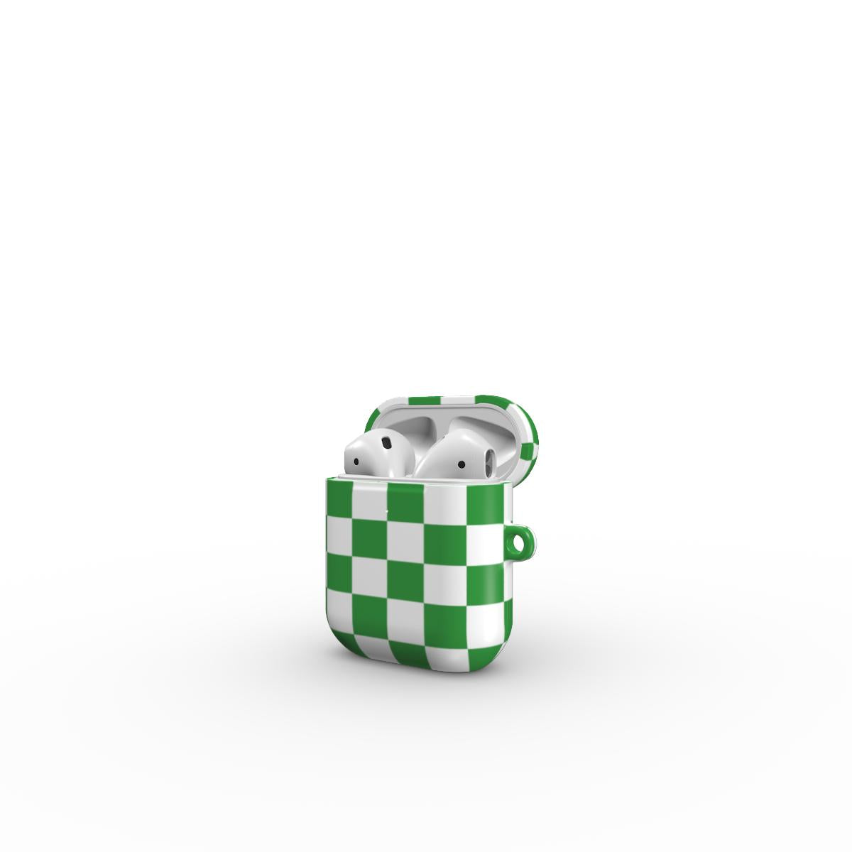 Matcha Check AirPods Case