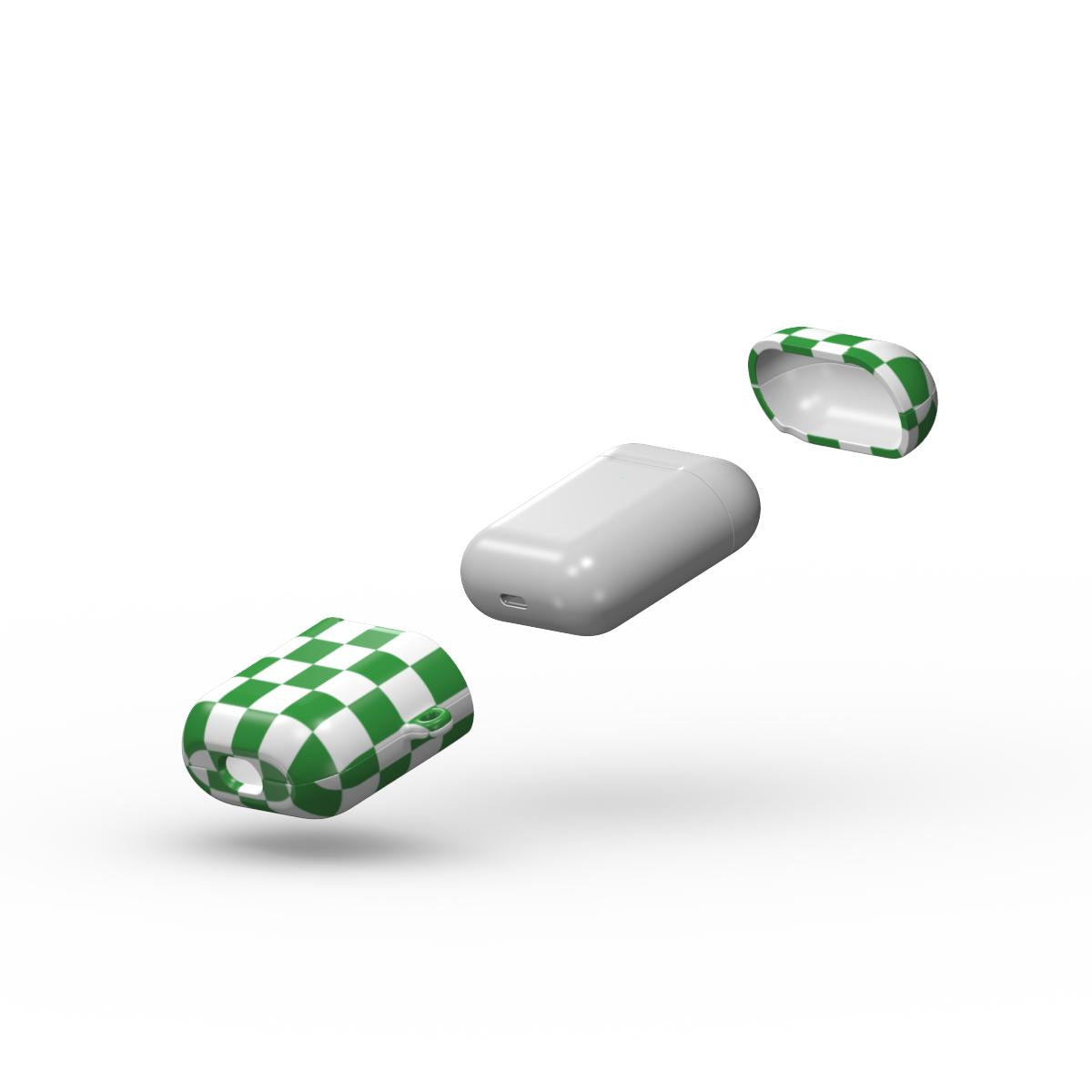 Matcha Check AirPods Case