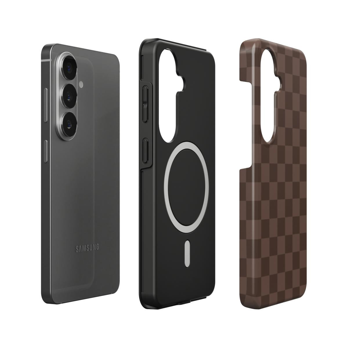 Chocolate Check Samsung Case