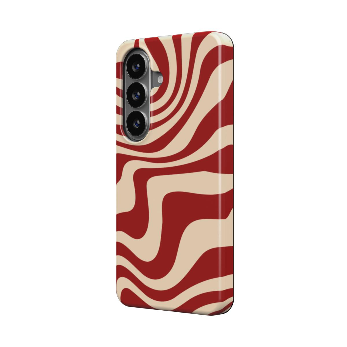 Cherry Cream Swirl Samsung Galaxy Phone Case