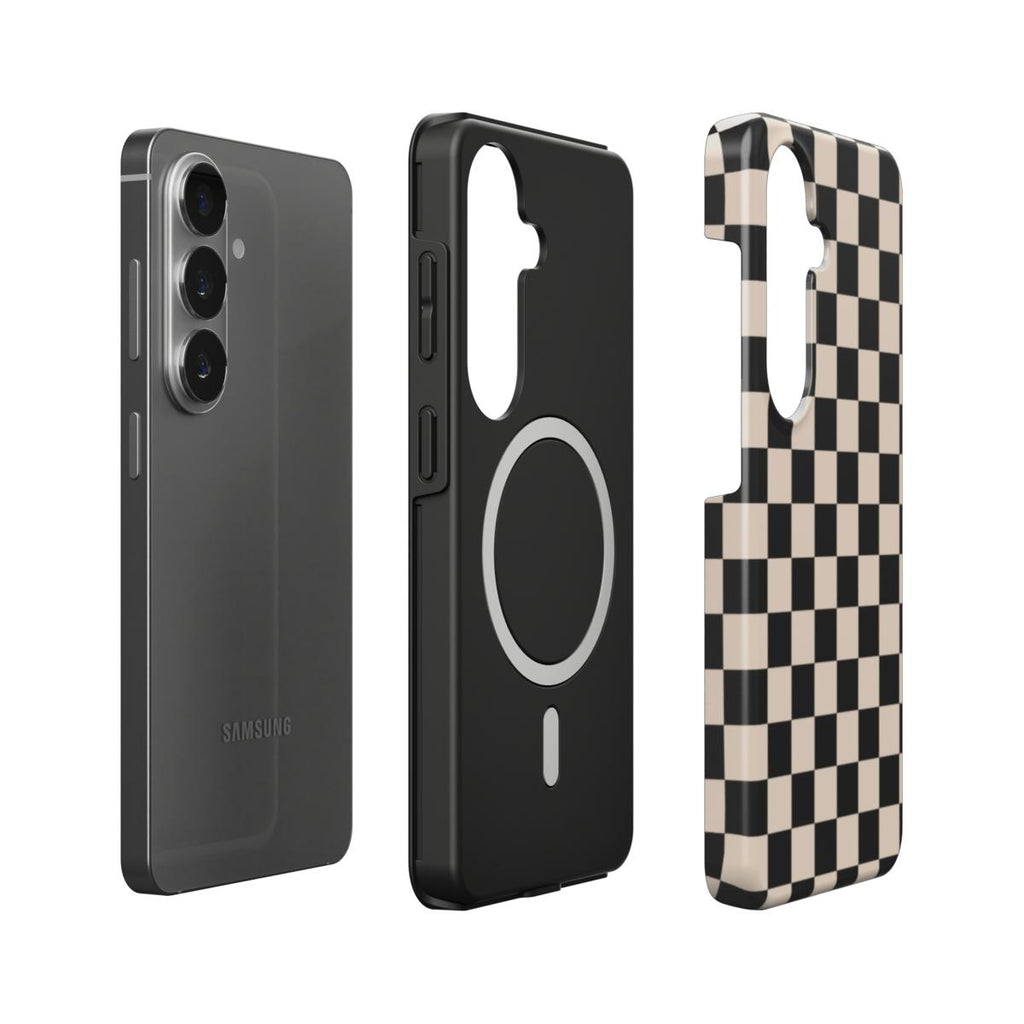 Midnight Check Samsung Phone Case