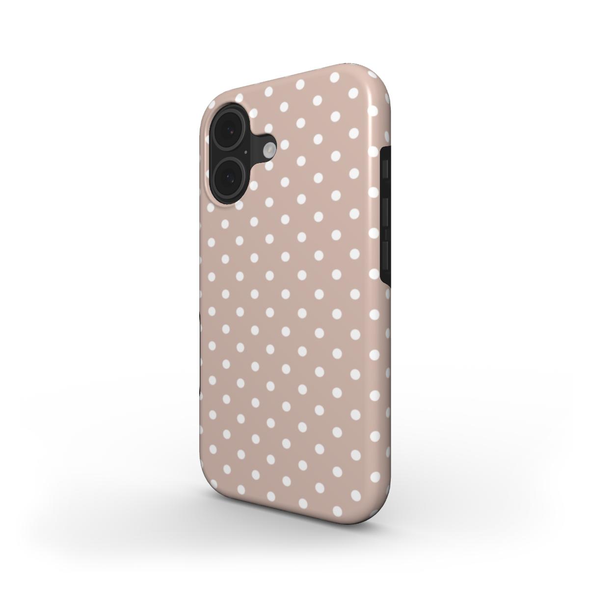 Nude Polka iPhone Case