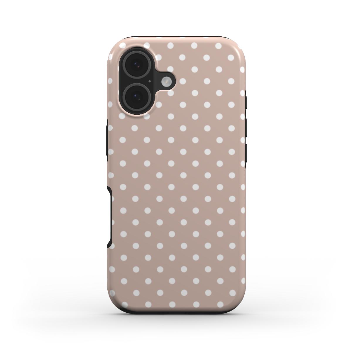 Nude Polka iPhone Case