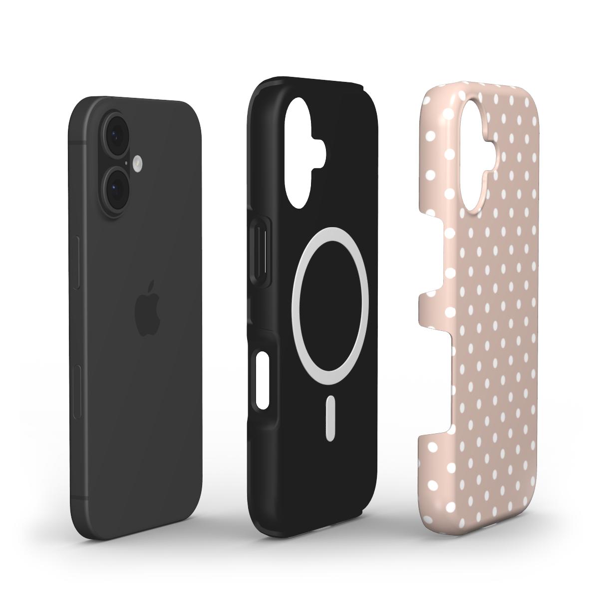 Nude Polka iPhone Case