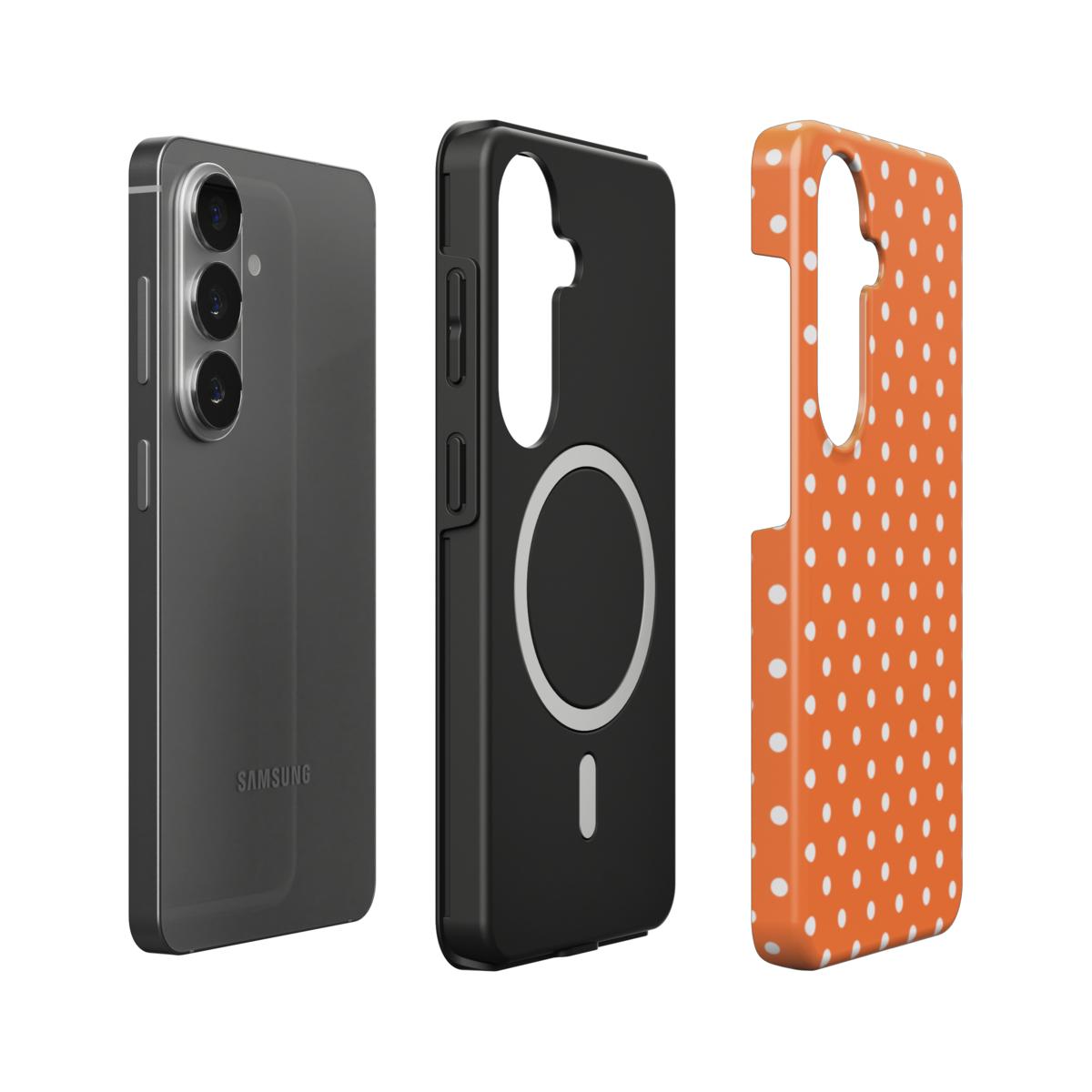 Tangerine Disco Samsung Phone Case