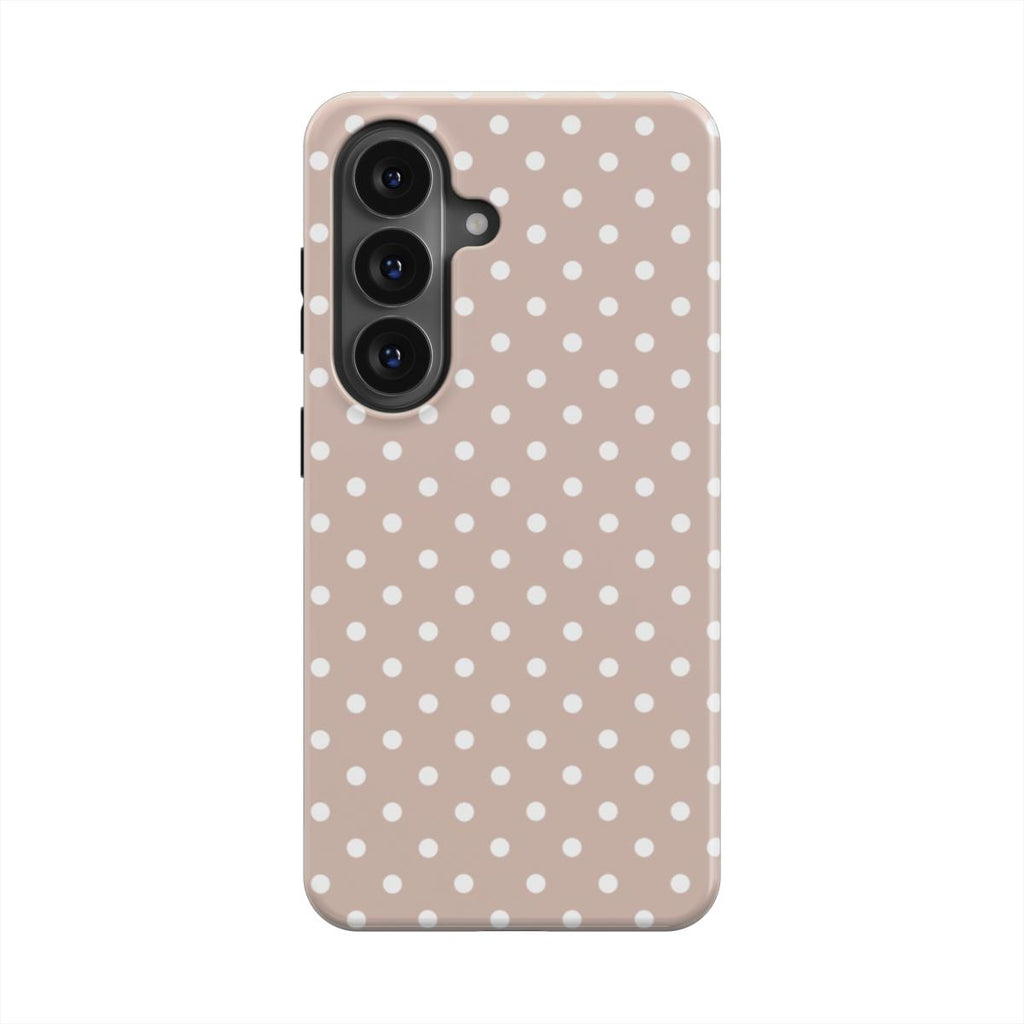 Nude Polka Samsung Phone Case