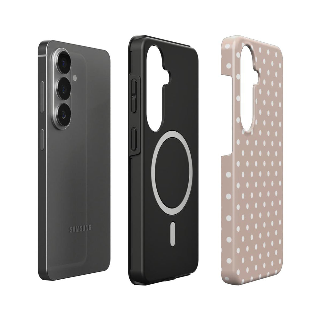 Nude Polka Samsung Phone Case