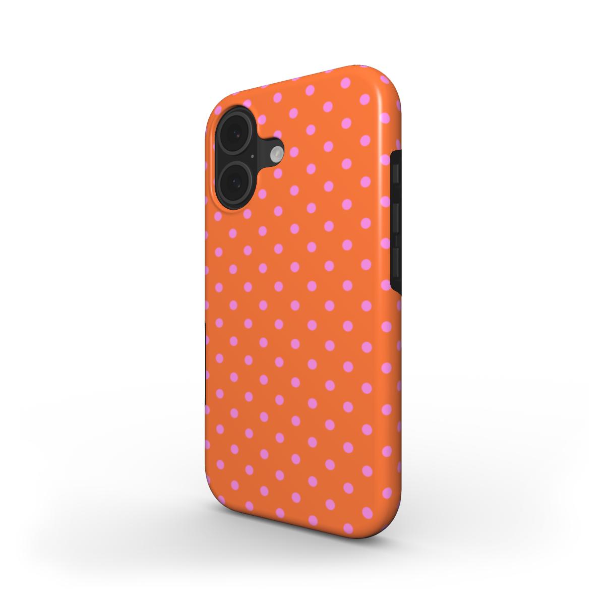 Tangerine Disco iPhone Case