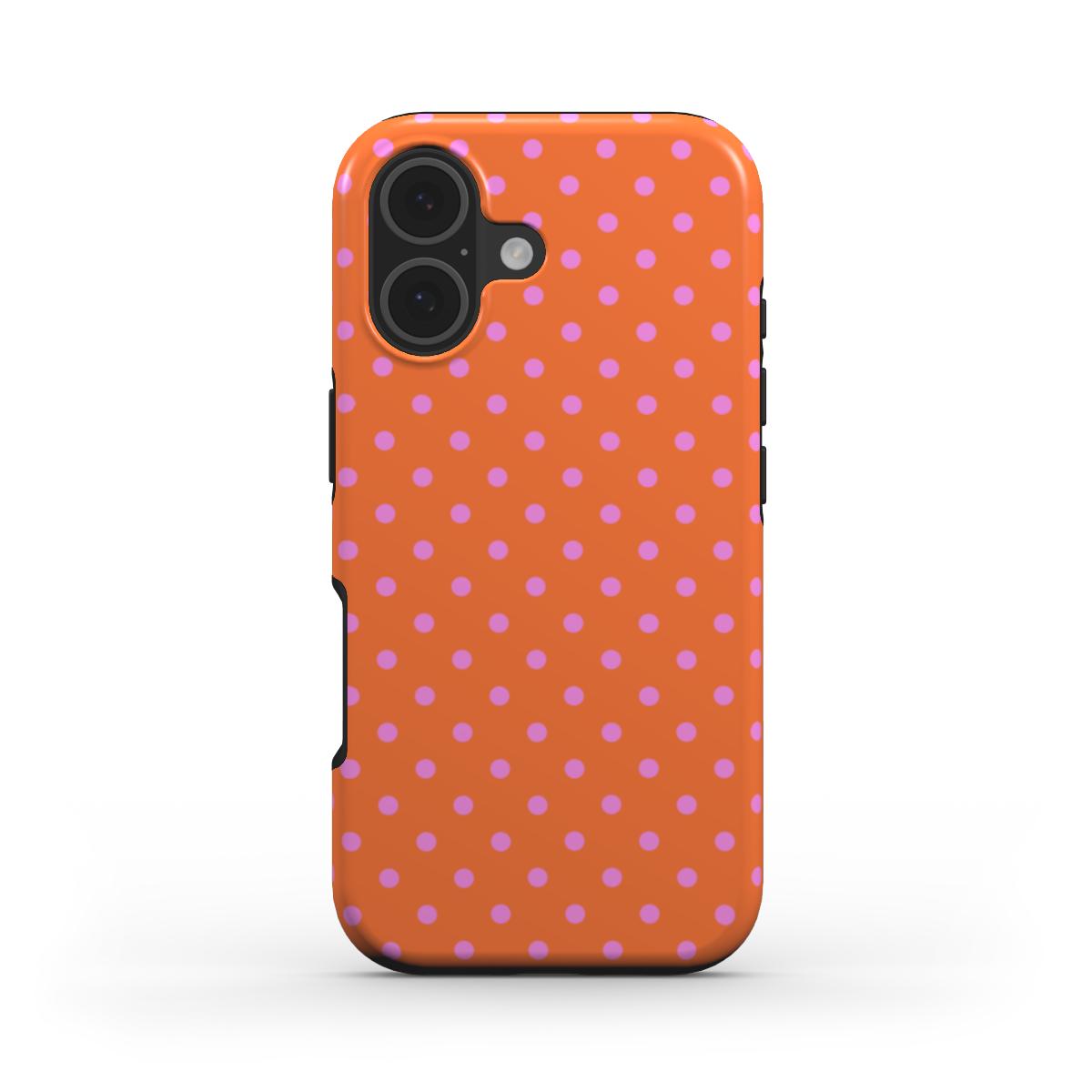 Tangerine Disco iPhone Case