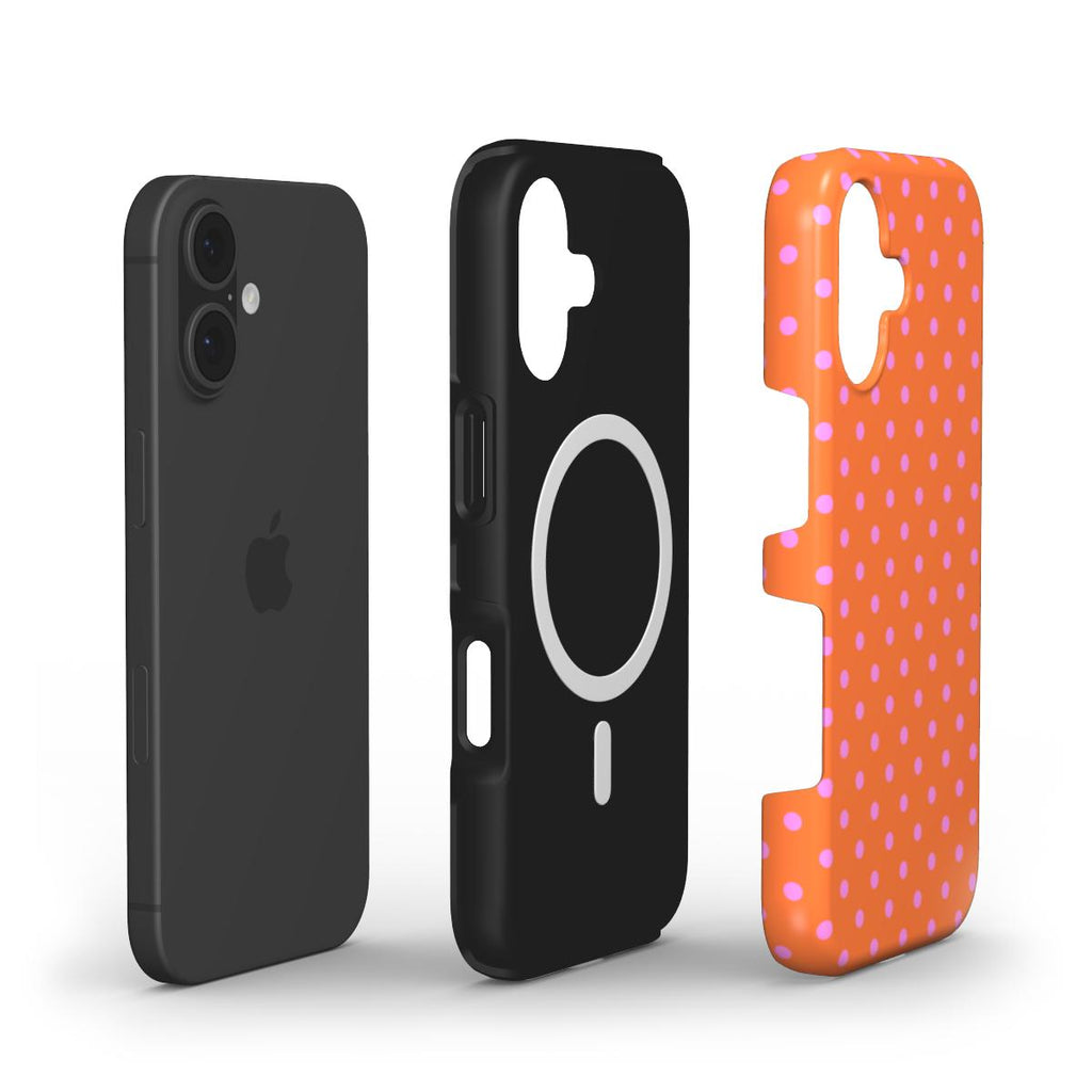 Tangerine Disco iPhone Case