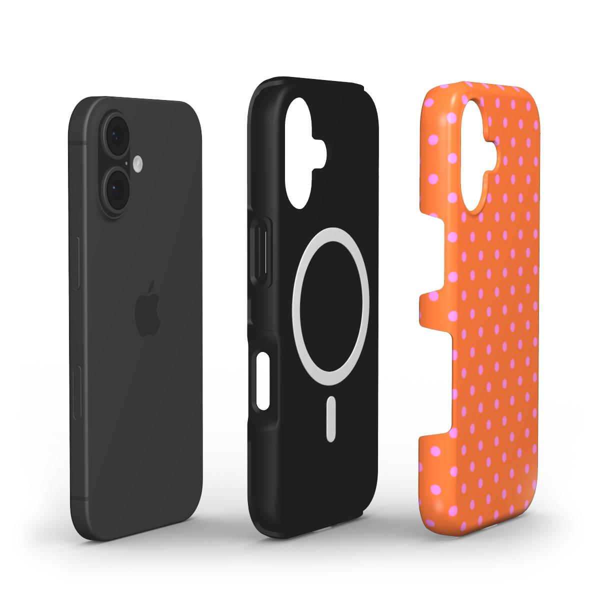 Tangerine Disco iPhone Case