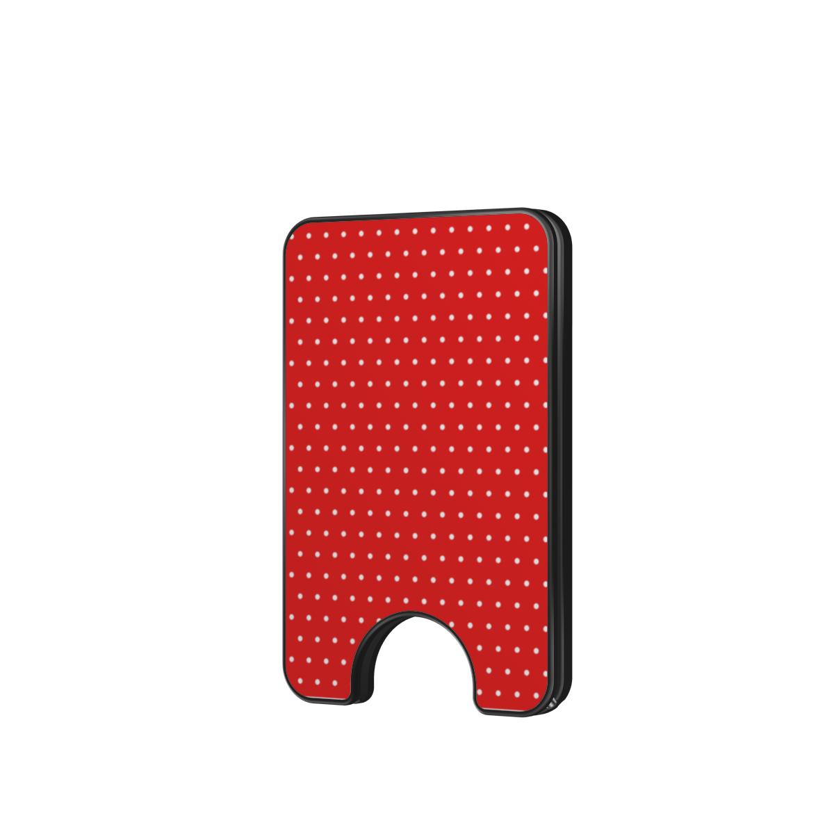 Cherry Cream Polka MagSafe Wallet