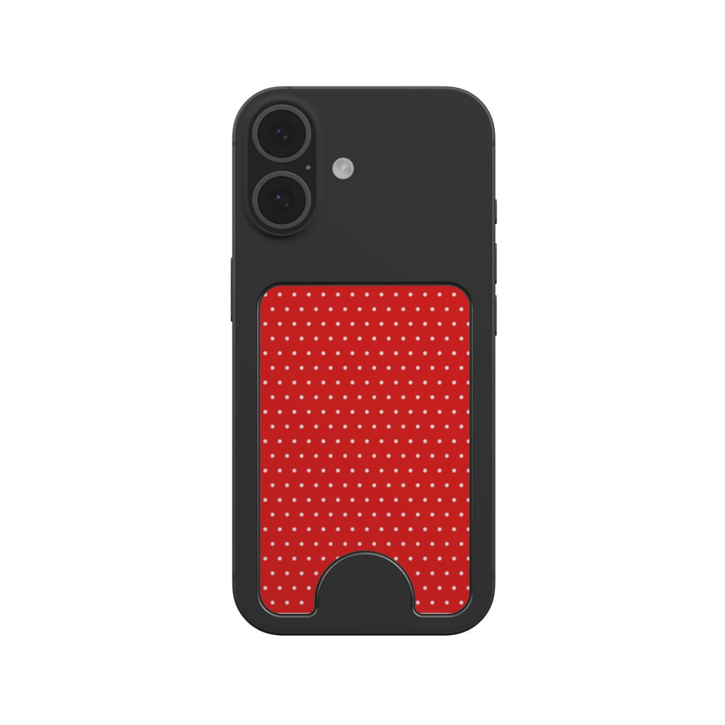 Cherry Cream Polka MagSafe Wallet