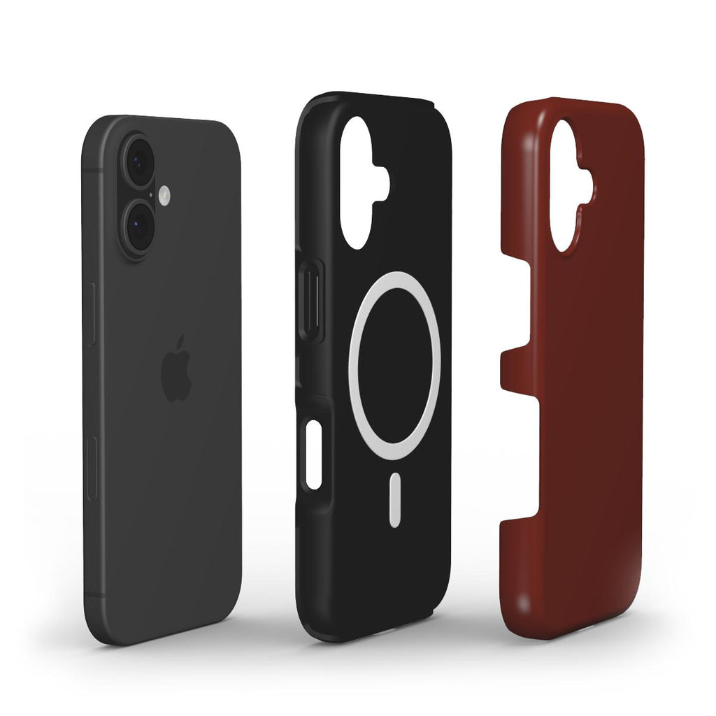 Maroon MagSafe iPhone Case