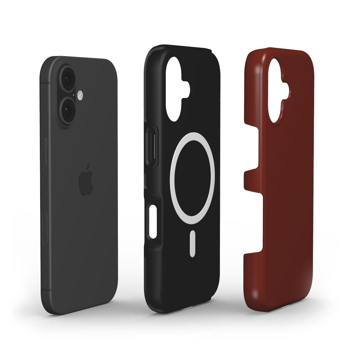 Maroon MagSafe iPhone Case