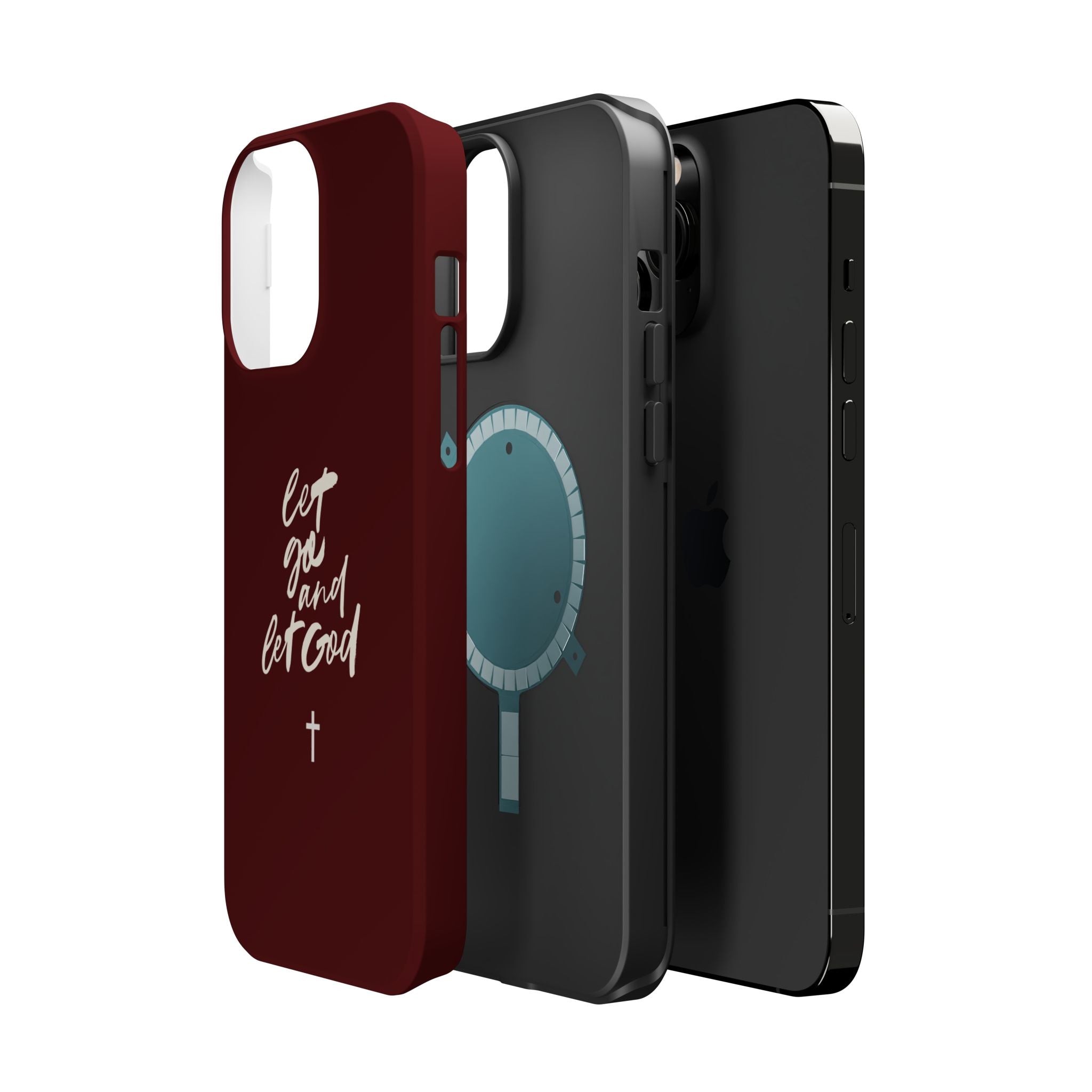 Let God and Let God Burgundy Case